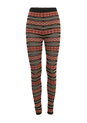 Missoni Pre-Owned 2024 patterned-jacquard leggings - Multicolour