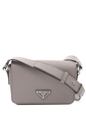 Prada Pre-Owned 2010s Saffiano leather cross body bag - Grey