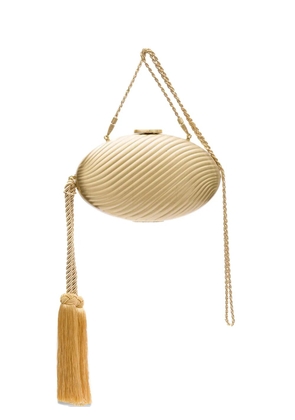 Isla metallic clutch bag - Gold