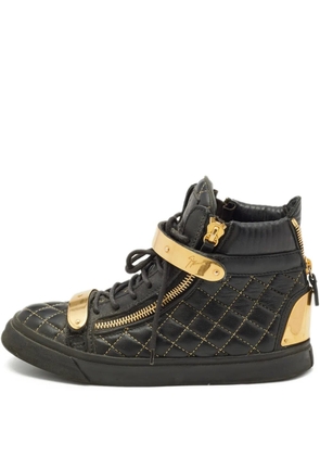 Giuseppe Zanotti Vintage leather sneakers - Black