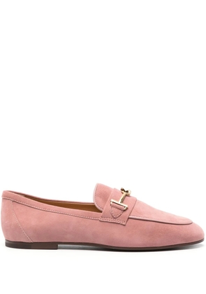 Tod's Gommino Driving suede loafers - Pink