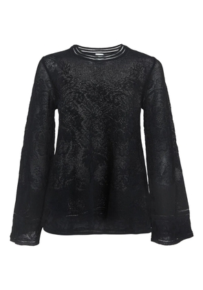 Missoni Pre-Owned lurex-detailing top - Black