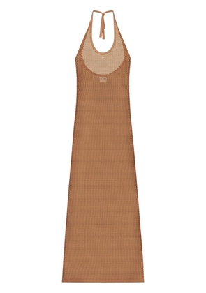 Courrèges Holistic maxi dress - Neutrals