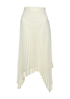 ZIMMERMANN 2024 lace-embellished skirt - White