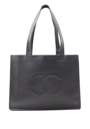 CHANEL Pre-Owned 1997-1999 CC Caviar tote bag - Black
