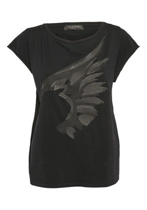 Valentino Garavani Pre-Owned graphic-print T-shirt - Black