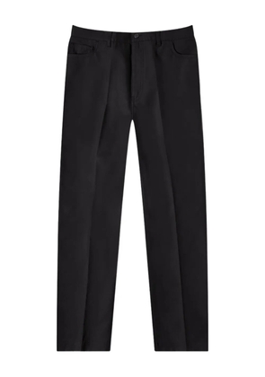 Valentino Garavani pleated straight-leg trousers - Black
