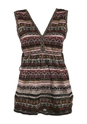 Missoni Pre-Owned 2024 patterned-jacquard top - Black