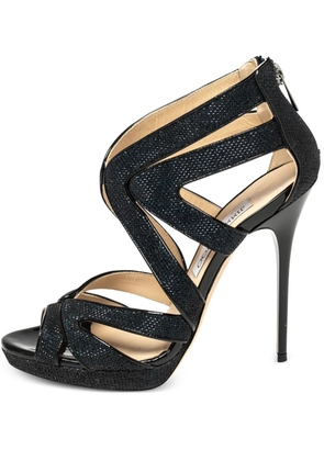 Jimmy Choo Pre-Owned 120mm heeled Leila pumps - Blue