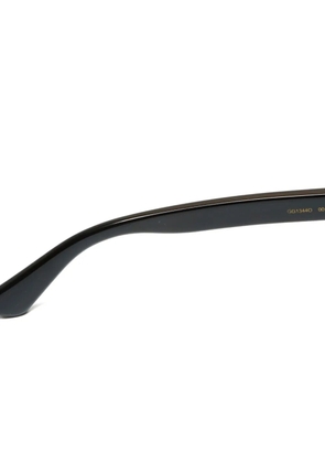 Gucci Pre-Owned 2010-2020s logo gradient-lens sunglasses - Black