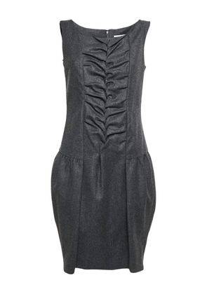 Saint Laurent Pre-Owned wool mini dress - Grey