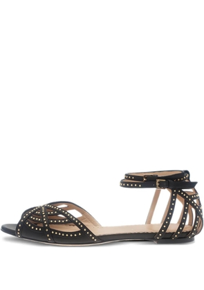 Charlotte Olympia pre-owned Octavia studded strappy sandals - Black