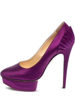 Charlotte Olympia 140mm Paloma pumps - Purple