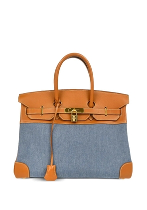 Hermès Pre-Owned 1998 Birkin 35 tote bag - Blue