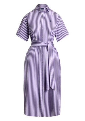 Polo Ralph Lauren striped shirtdress - Purple