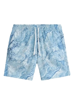 Stampd Ocean Floor shorts - Blue