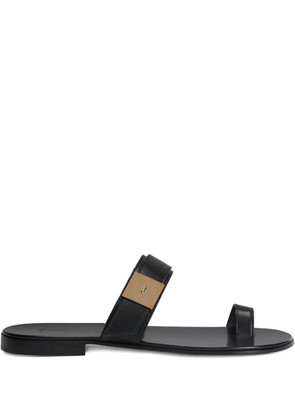 Giuseppe Zanotti Flavien toe-loop sandals - Black