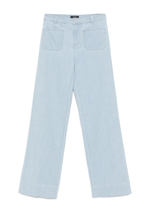 A.P.C. cropped jeans - Blue