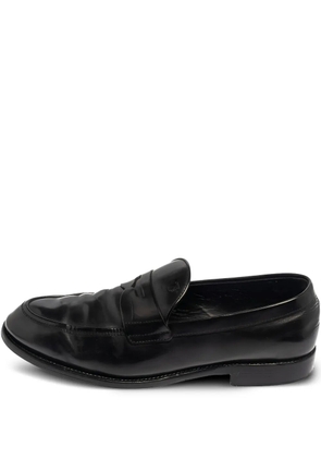 Tod's Vintage pre-owned leather loafers - Black