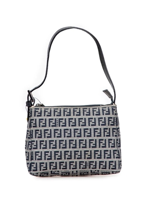 Fendi Pre-Owned 2000-2010 Zucchino Canvas Pochette shoulder bag - Grey