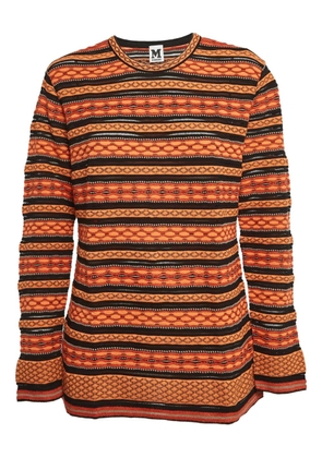 Missoni Pre-Owned patterned sweater - Orange