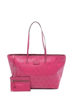 Fendi Pre-Owned 2000s punched tote bag - Pink