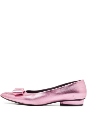 Ferragamo Pre-Owned Vara-bow pumps - Pink