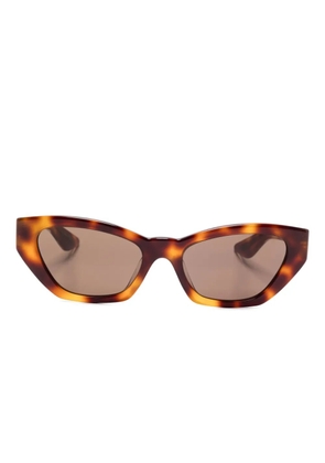 Oliver Peoples tortoiseshell cat-eye sunglasses - Brown