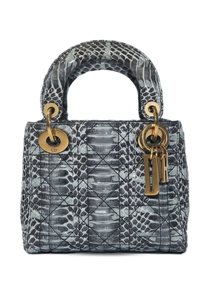 Christian Dior Pre-Owned Mini Lady Dior tote bag - Grey