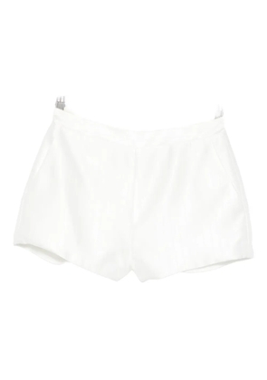 Redemption zip-fastening shorts - White