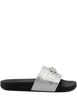 Versace La Medusa slides - Black