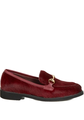 Viola Ricci horsebit loafers - Red