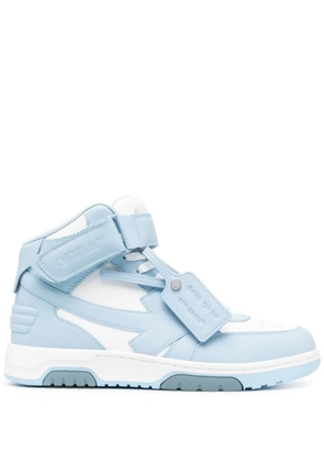 Off-White Out Of Office mid-top sneakers - Blue
