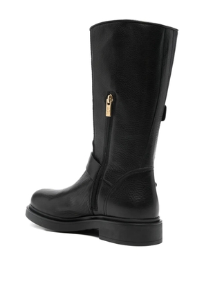 AGL Loren buckle strap 30 boots - Black