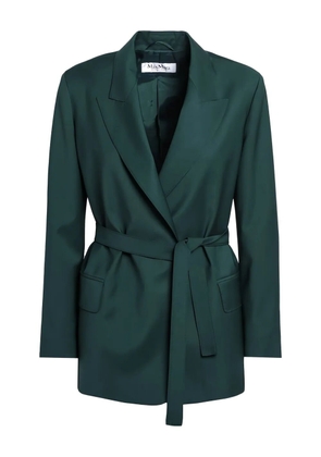 Max Mara belted blazer - Green