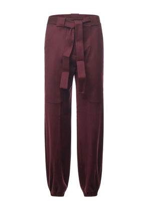 PINKO belt track pants - Red