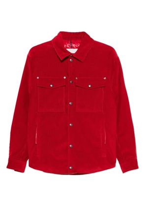 Moncler corduroy pocket jacket - Red