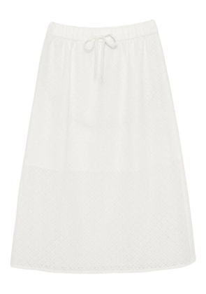 To b. by agnès b. Optical skirt - White