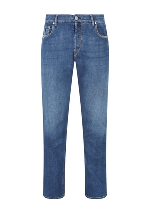 Hand Picked Ravello straight trousers - Blue