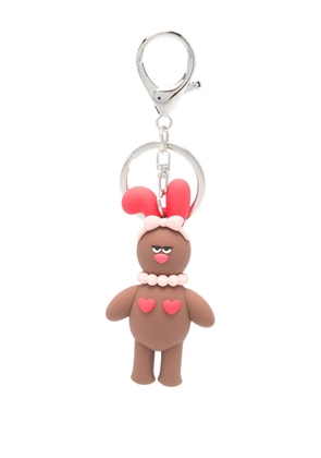 Marge Sherwood Charm Charm puppy keyring - Brown