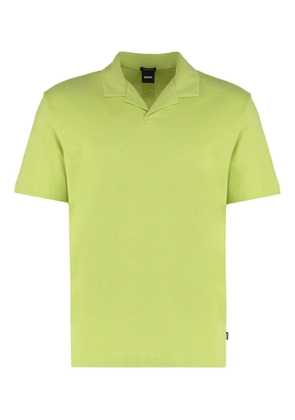 BOSS piqué polo shirt - Grey