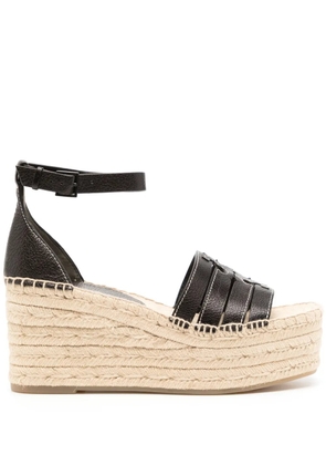 Tory Burch Ines wedge espadrilles - Black