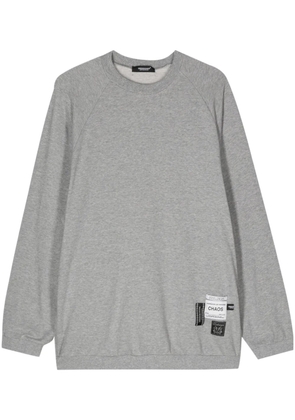 Undercover logo-patches cotton sweatshirt - Grey