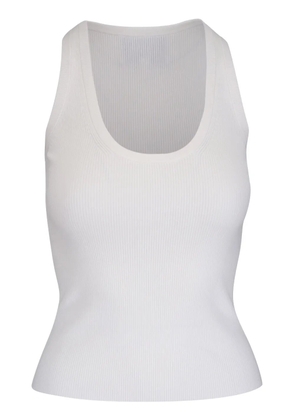 TWP ribbed tank top - Neutrals