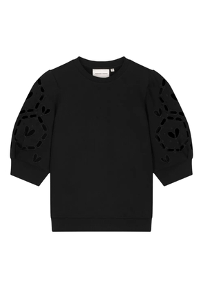 Fabienne Chapot Henriette cut-out sleeve T-shirt - Black