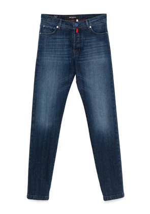 Kiton mid-wash jeans - Blue