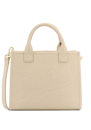 MC2 Saint Barth midi Vanity leather shoulder bag - Neutrals