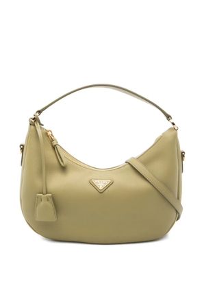 Prada triangle-logo shoulder bag - Green