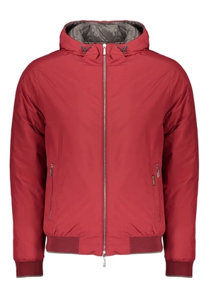 Moorer hooded padded jacket - Red