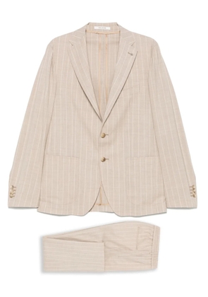 Tagliatore striped suit - Neutrals
